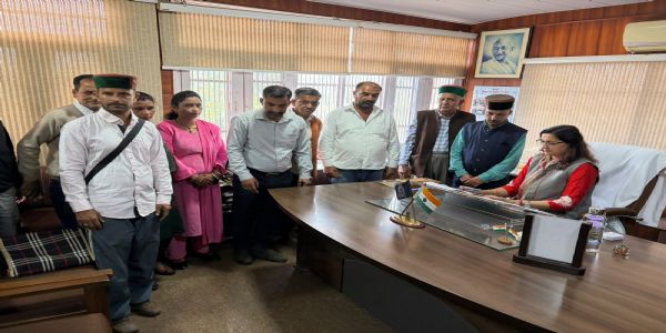 नेहली धीड़ा में गरमाया स्टोन क्रशर का मुद्दा, ग्रामीणों ने एडीसी को सौंपा ज्ञापन