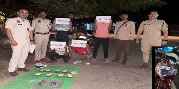 कछार में 151 ग्राम संदिग्ध हेरोइन जब्त, दो गिरफ्तार