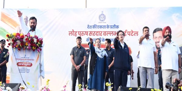 पटेल ने देश को एक सूत्र में पिरोया: नायब सिंह सैनी
