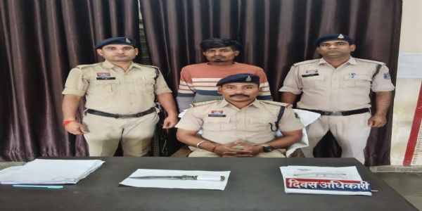जांजगीर में चाकू लहराकर राहगीरों को डरा रहा युवक गिरफ्तार