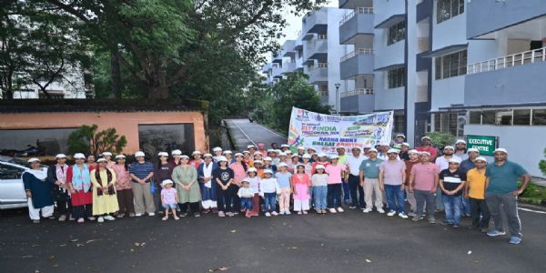 फिट इंडिया अभियान के तहत एनएमएल ने किया वॉकथॉन का आयोजन