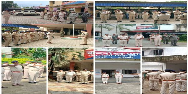 राष्ट्रीय एकता दिवस पर पूर्वी सिंहभूम पुलिस ने ली एकता और अखंडता की शपथ