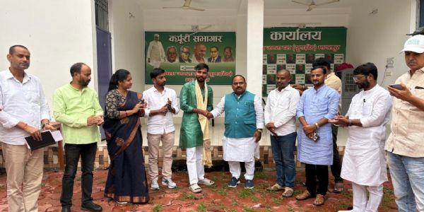 छात्र जदयू के नवमनोनीत पदाधिकारियों का स्वागत, संगठन को मिलेगी नई ऊर्जा