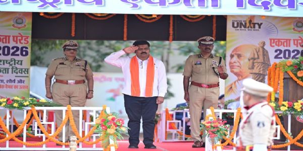 सरदार पटेल के आदर्शों पर चलकर सुरक्षित, समृद्ध और विकसित छत्तीसगढ़ का निर्माण हमारा संकल्प : उप मुख्यमंत्री विजय शर्मा