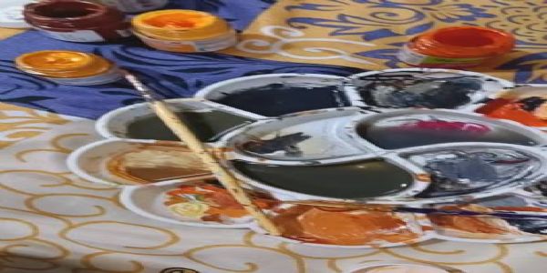 काशी में जुटे देश-विदेश के चित्रकार, राम-कृष्ण-शिव की सांस्कृतिक विरासत को कैनवास पर उकेर रहे