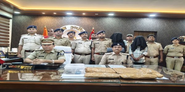 82 लाख के मादक पदार्थ के साथ दो अंतरराज्यीय तस्कर गिरफ्तार