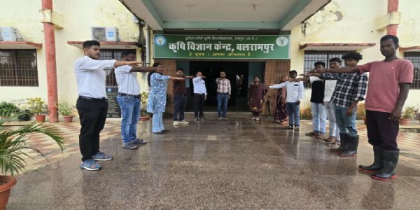 कृषि विज्ञान केंद्र जाबर ने चलाया ‘स्वच्छता में सहभागिता’ अभियान