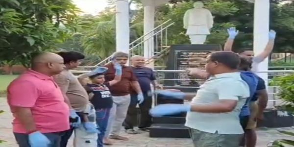 काशी प्रांत में स्वयंसेवकों ने चलाया वृहद स्वच्छता अभियान