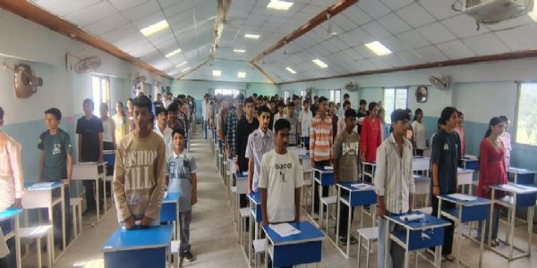 एबीवीपी ने करवाई स्वामी विवेकानंद सामान्य ज्ञान प्रतियोगिता, सैकड़ों छात्रों ने लिया भाग