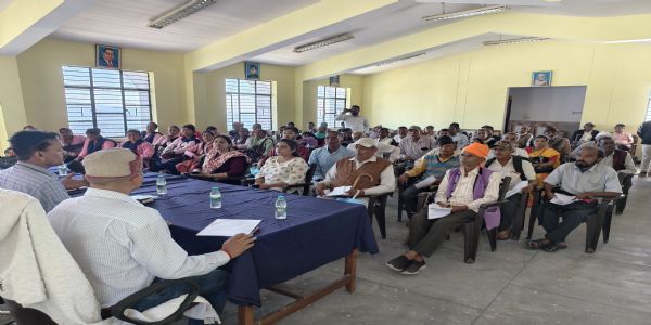 नैनीडांडा में 108 दिव्यांग व वरिष्ठ नागरिकों को उपकरणों के लिए किया चयन