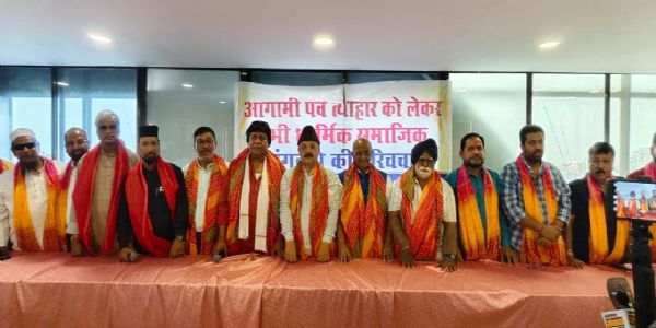सामाजिक संगठनों ने शांति भाईचारे से त्यौहार मनाने का लिया संकल्प