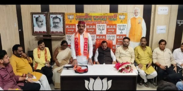 07 अक्टूबर को निकलेगी भाजपा की सेवा ज्योति कलश यात्रा : अनिल दीक्षित