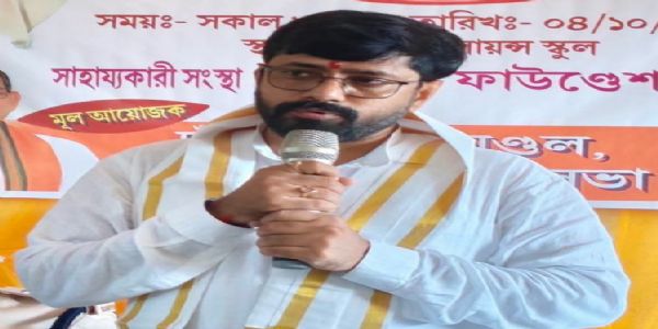 भाजपा जिलाध्यक्ष सौमेन तेवारी की दो टूक, बोले- वसूली करने वालों को घर बैठाएंगे