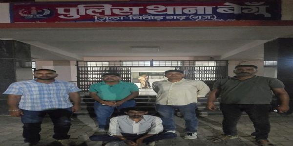 गवरी नृत्य की भीड़ में छिपे 25 हजार का इनामी को एएनटीएफ ने धर— दबोचा
