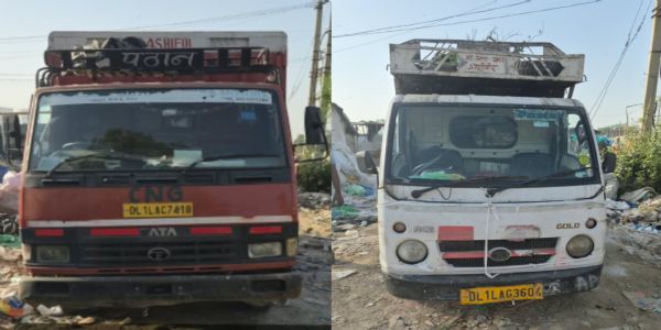 दिल्ली से गुरुग्राम में अवैध कचरा लाने वाले 10 गिरफ्तार, सात वाहन जब्त