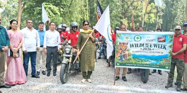 वन्यजीव सप्ताह में अरुंधती को श्रद्धांजलि, 14 लोको पायलट और 50 वनकर्मी सम्मानित