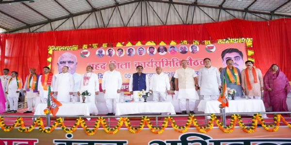रीवा-मऊगंज में भाजपा प्रदेश अध्यक्ष हेमंत खंडेलवाल ने कार्यकर्ताओं से किया संवाद, बोले- विचारधारा को जन-जन तक पहुंचाएं