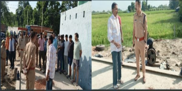 नोएडा : जमीनी विवाद में छोटे ने बड़े भाई की फावड़े से काटकर की हत्या