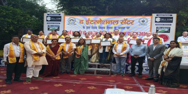 शिक्षकों का सम्मान समाज और राष्ट्र निर्माण के प्रति कृतज्ञता का प्रतीक : सुष्मित मिश्रा