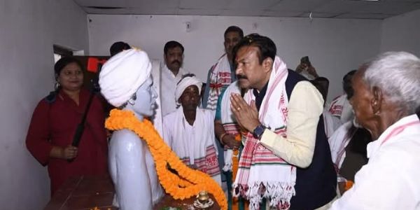 खूंटी पहुंचे भाजपा के नवनियुक्त प्रदेश प्रभारी, बाेले सामूहिक प्रयास से संगठन को करेंगे मजबूत