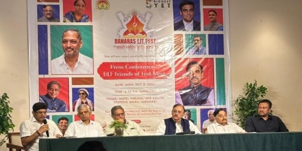 वाराणसी में चार से सात फरवरी 2027 में होगा बनारस लिट फेस्ट पांच, अभिनेता नाना पाटेकर होगें शामिल