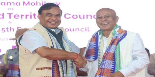 मुख्यमंत्री ने हग्रामा की अगुवाई वाली बीटीसी सरकार के एक वर्ष पूरा होने पर दी बधाई