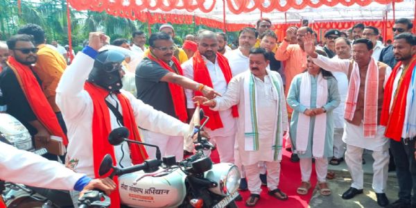 भाजपा ने सपा के 34 वर्ष के कुशासन का घड़ा फोड़कर’ जनता के सामने अपना संदेश रखा : पंकज चौधरी