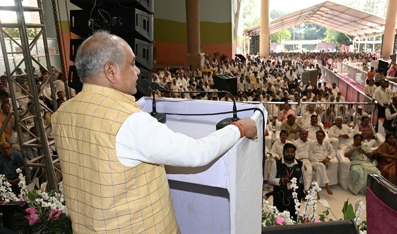 सामूहिक क्षमावाणी महोत्सव को संबोधित करते हुए विधानसभा अध्यक्ष तोमर सामूहिक क्षमावाणी महोत्सव को संबोधित करते हुए विधानसभा अध्यक्ष तोमर