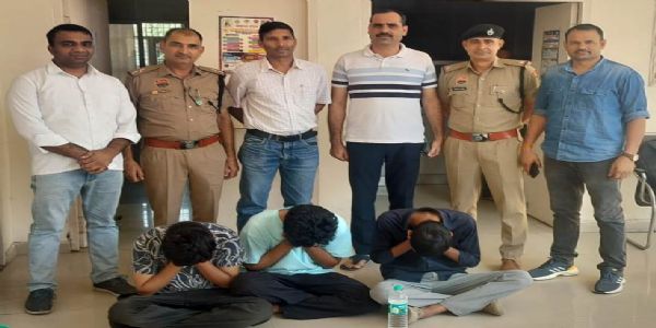 कैथल: इंस्टाग्राम पर विदेश भेजने का झांसा देकर एक लाख से ज्यादा की ठगी , तीन गिरफ्तार