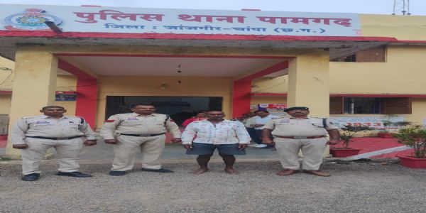 पामगढ़ में मवेशी तस्करी पर पुलिस की कार्रवाई, 19 मवेशियों के साथ आरोपित गिरफ्तार