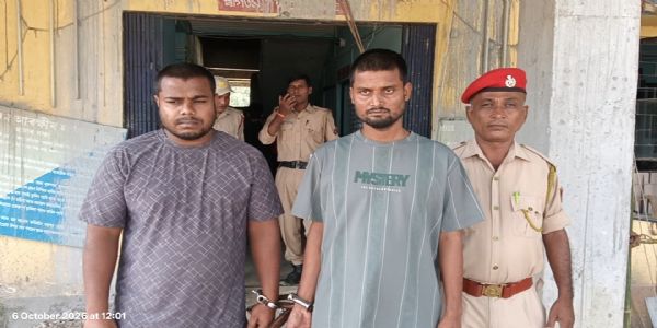 रंगापारा पुलिस ने हरियाणा के दो ठगों को किया गिरफ्तार