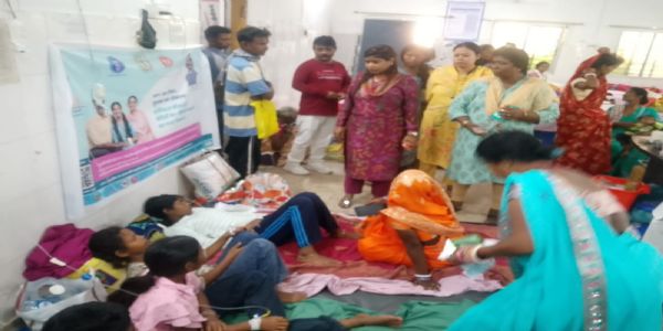 फूड पॉइजनिंग से बीमार 60 बच्चे स्वस्थ होकर घर लौटे, चार का इलाज जारी
