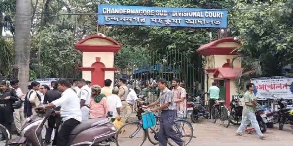 रंगोली बनाने को लेकर चंदननगर में तनाव, तीन दिन अदालत बंद रखने का ऐलान