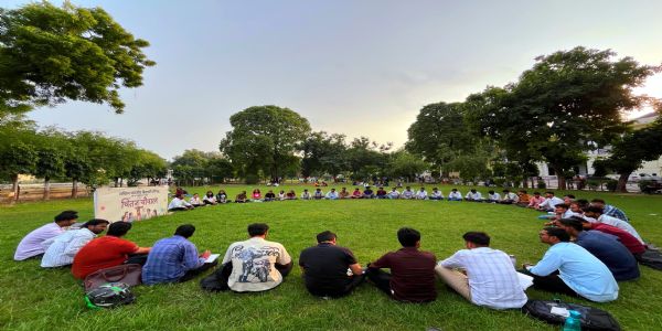लखनऊ विश्वविद्यालय में एबीवीपी की 