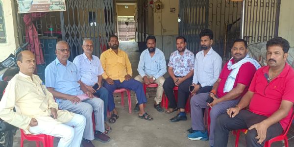 नगर की समस्याओं और स्थापना के 25वें वर्ष पूर्ण होने पर कार्यक्रम आयोजन को लेकर बैठक
