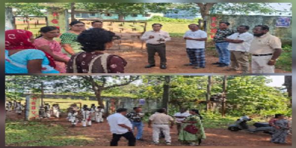कस्तूरबा विद्यालय के बच्चे उतरे सड़क पर, पुरानी अधीक्षिका की वापसी की मांग