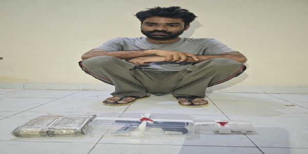बैंक डकैती का मास्टरमाइंड ‘मस्ती’ गिरफ्तार: 4 लाख रुपए और देसी पिस्तौल बरामद