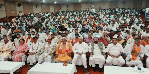 सेवा ज्योति कलश यात्रा में दिखा भाजपा कार्यकर्ताओं में उत्साह