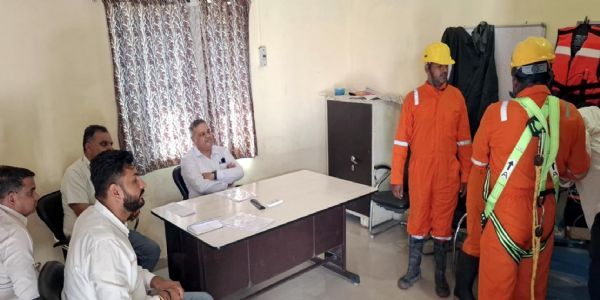 फतेहाबाद: मुख्य अभियंता ने किया सीवरेज एवं एसटीपी कार्यों का निरीक्षण
