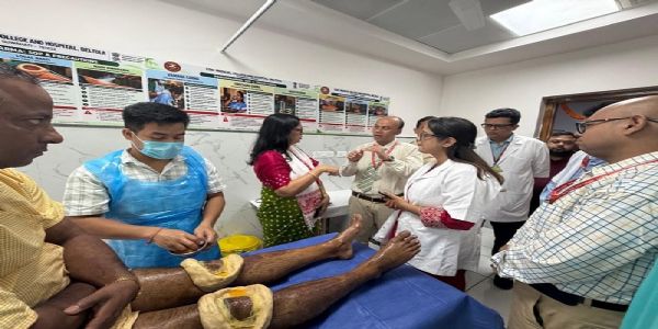गुवाहाटी ईएसआईसी अस्पताल में पंचकर्म इकाई और सौर गर्म जल प्रणाली का उद्घाटन