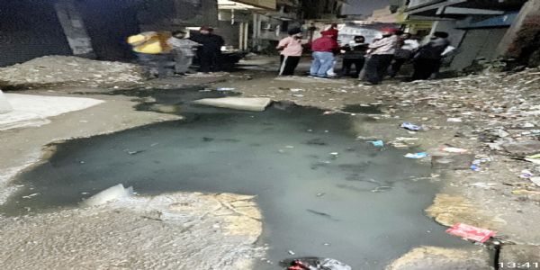 साकची गुरुद्वारा बस्ती में जलजमाव और गंदगी से लोग परेशान