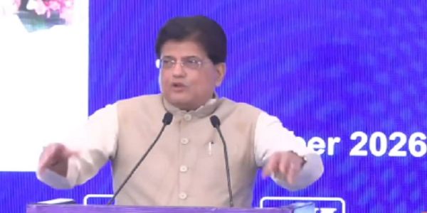 सीआईआई के ‘पार्टनरशिप समिट’ को संबोधित करते पीयूष गोयल सीआईआई के ‘पार्टनरशिप समिट’ को संबोधित करते पीयूष गोयल