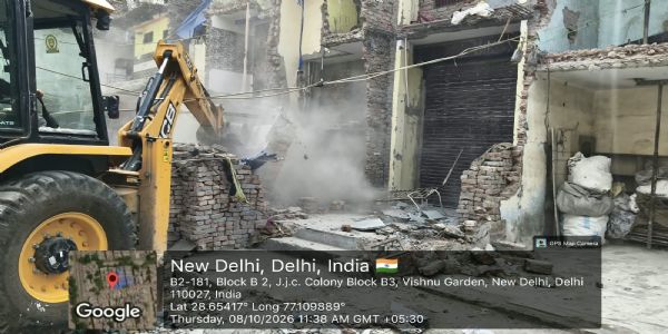 एमसीडी का दिल्लीभर में बड़ा प्रवर्तन अभियान, 21 संपत्तियों पर ध्वस्तीकरण कार्रवाई