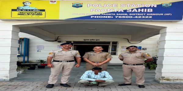 पांवटा साहिब में 119 ग्राम गांजे के साथ एक गिरफ्तार