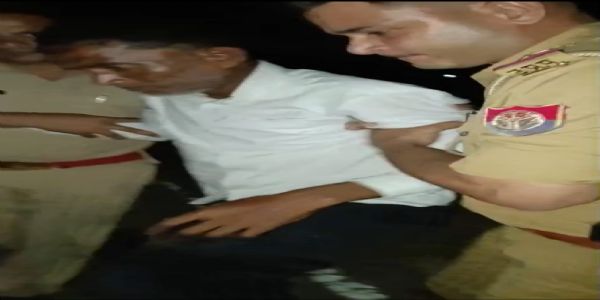 मुठभेड़ में महिला का हत्यारोपी जेठ गिरफ्तार, गोली लगी