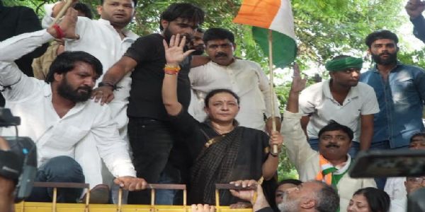 जब तक ज्ञानेश कुमार इस्तीफा नहीं देते तब तक आन्दोलन चलता रहेगा : आराधना मिश्रा