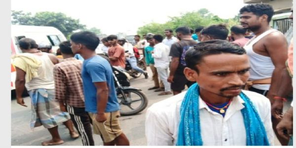 नालंदा में करंट से किसान की मौत,विरोध में सड़क जाम
