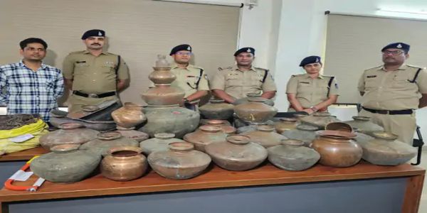 पारदी गैंग पकड़ाई, 7 चोरी की वारदातें कबूलीं, गोदाम से तांबे के बर्तन भी चुराए, तीन नाबालिग समेत पांच गिरफ्तार