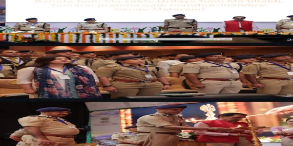 तनगर में शुक्रवार को आयोजित राज्य स्तरीय मानव तस्करी सम्मेलन में उपस्थित पुलिस अधिकारी एवं विभिन्न एजेंसियों के प्रतिनिधि।