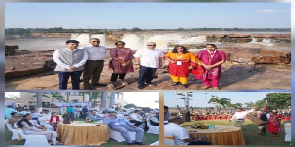 सहकारी सम्मेलन के बाद बस्तर के नैसर्गिक सौंदर्य से अभिभूत हुए अधिकारी